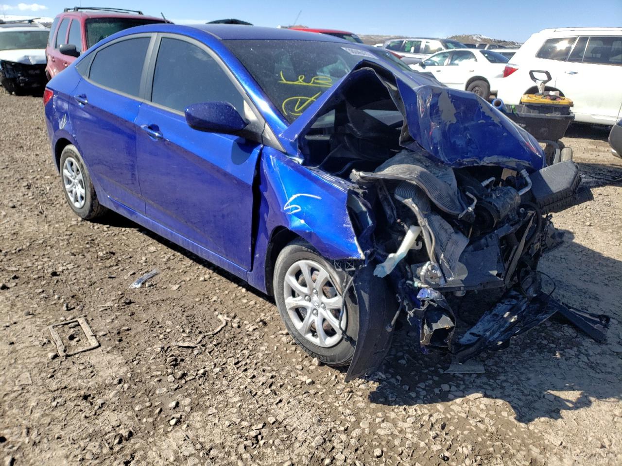 Photo 1 from auction – 2012 HYUNDAI ACCENT GLS with VIN KMHCT4AE9CU148680