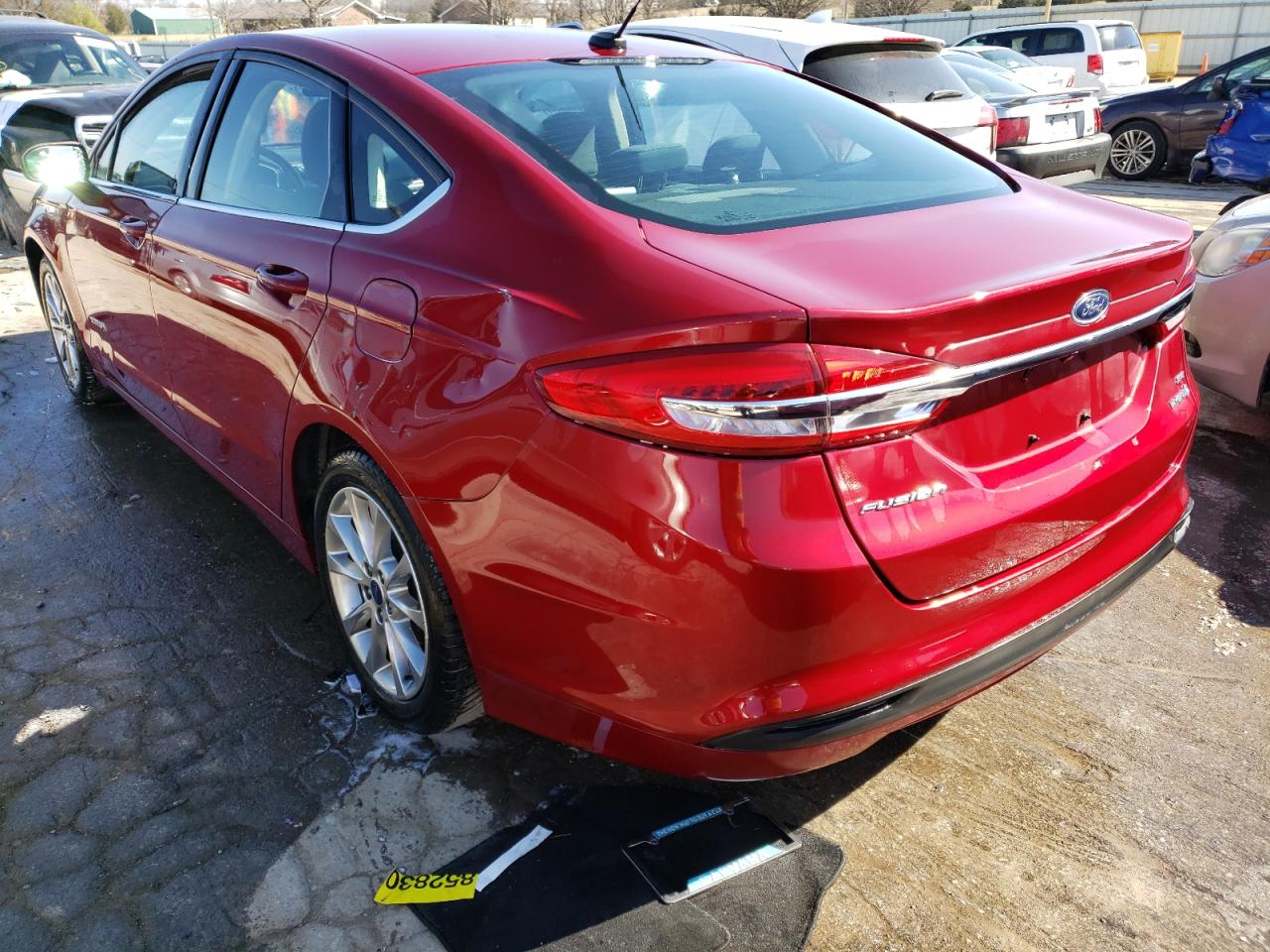 Photo 3 from auction – 2017 FORD FUSION SE with VIN 3FA6P0LU8HR181631