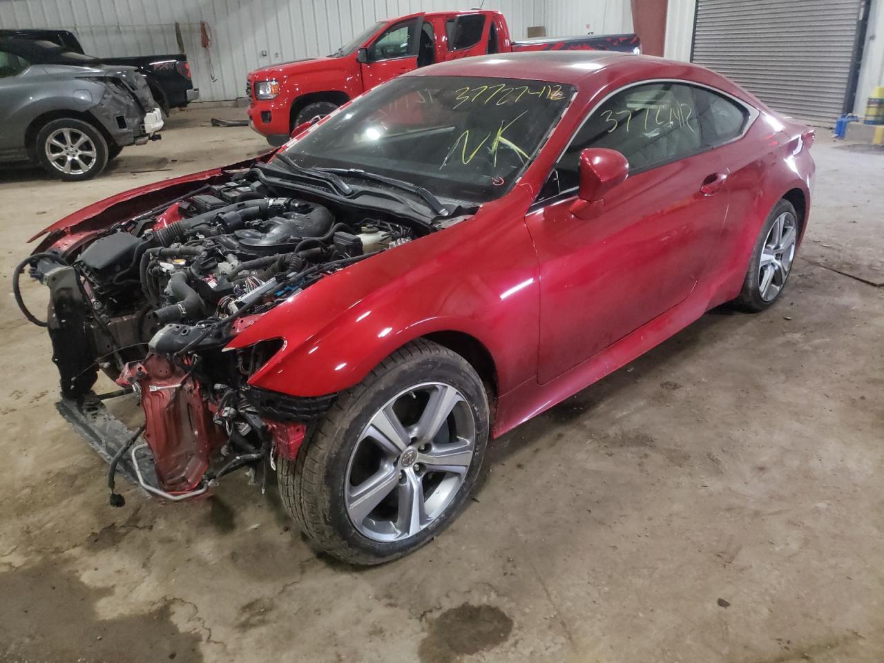 Photo 2 from auction – 2015 LEXUS RC 350 with VIN JTHSE5BC3F5004052