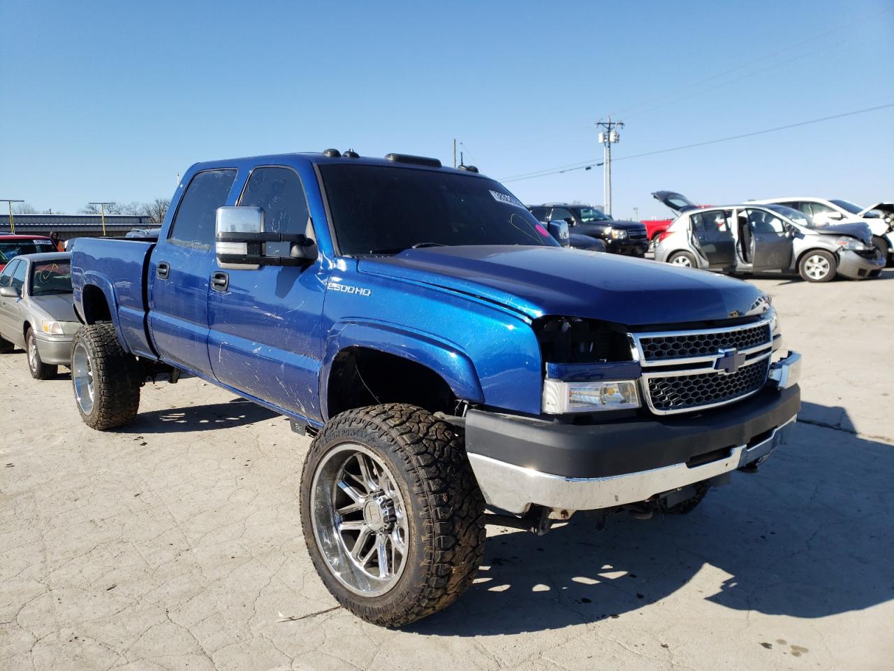 CHEVROLET SILVERADO 2003 with VIN 1GCHK23163F252687 - Photo from auction