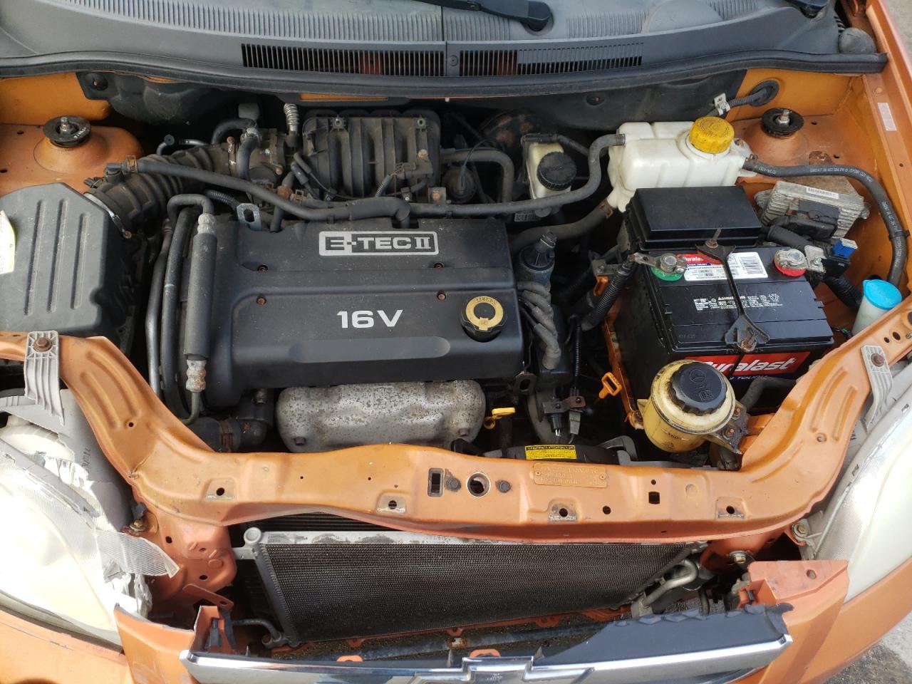 Photo 7 from auction – 2008 CHEVROLET AVEO BASE with VIN KL1TD56628B101140