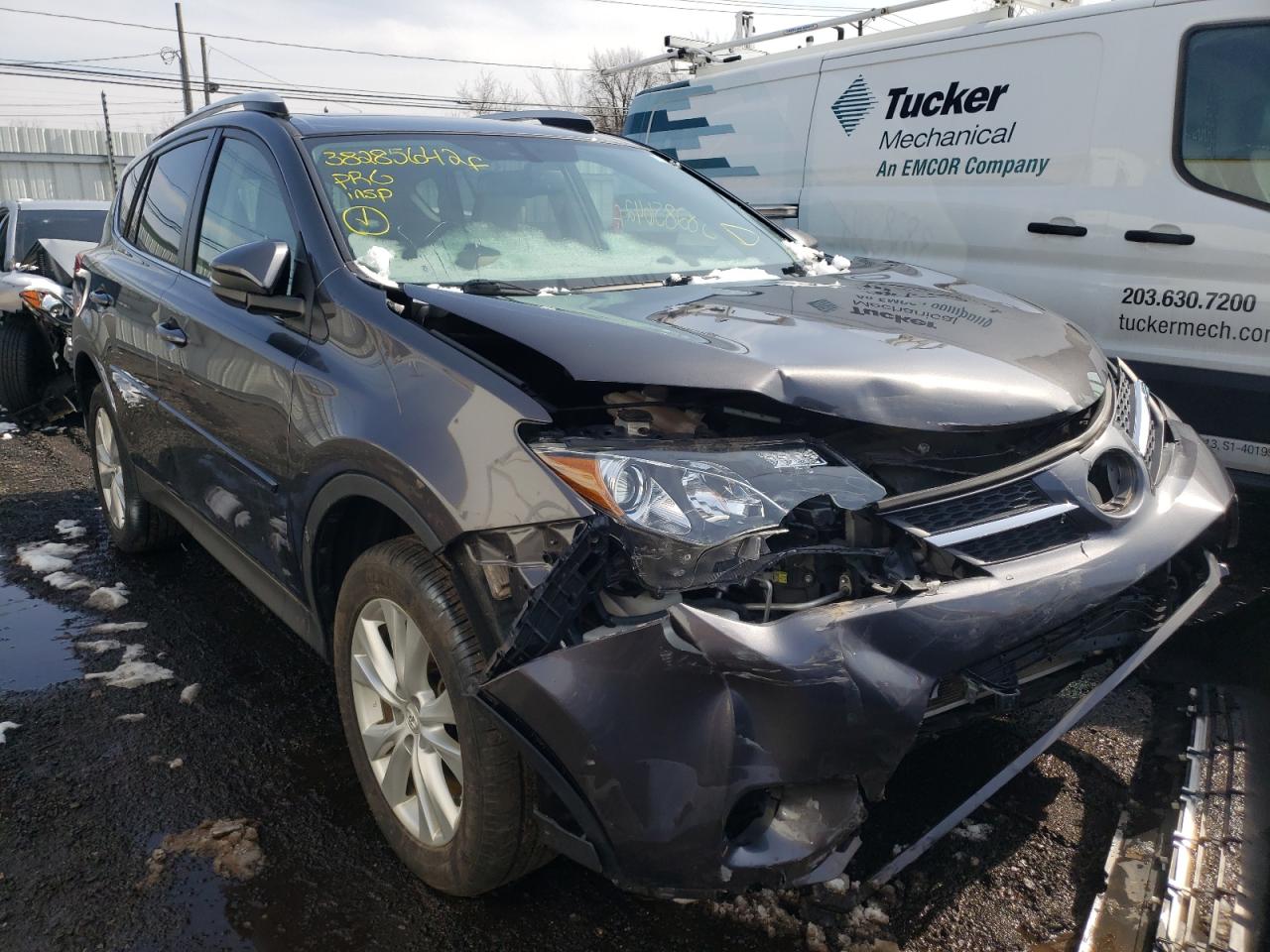TOYOTA RAV4 LIMIT 2014 with VIN JTMDFREV5EJ010064 - Photo from auction