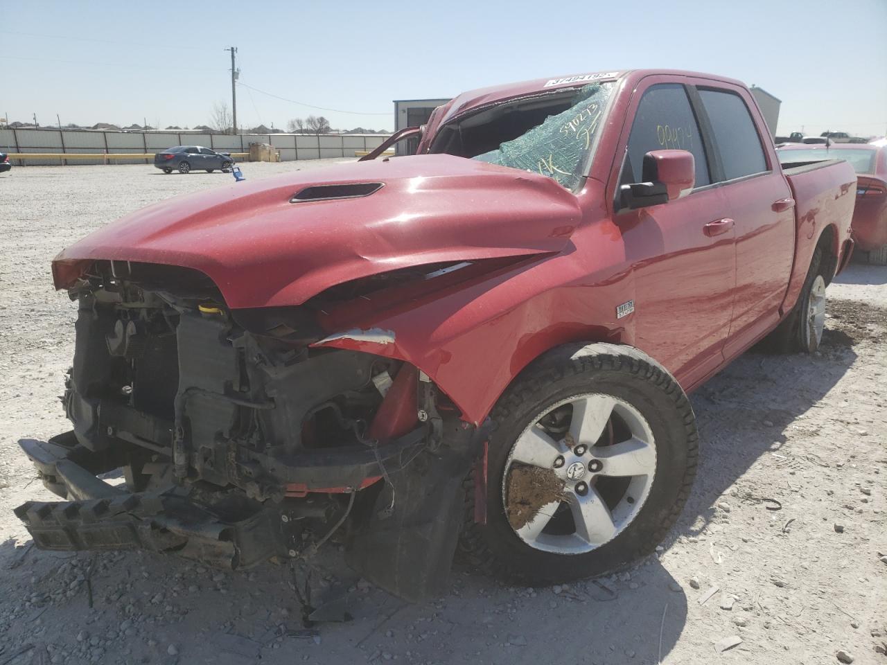 Photo 2 from auction – 2011 DODGE RAM 1500 with VIN 1D7RV1CT9BS590278