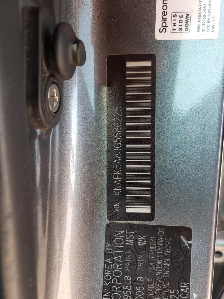 Photo 10 from auction – 2016 KIA FORTE LX with VIN KNAFK5A83G5586225