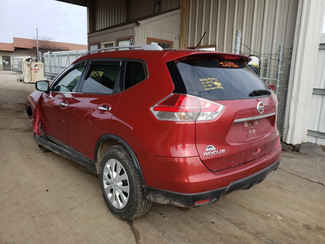 Photo 3 from auction – 2016 NISSAN ROGUE S with VIN KNMAT2MVXGP701949