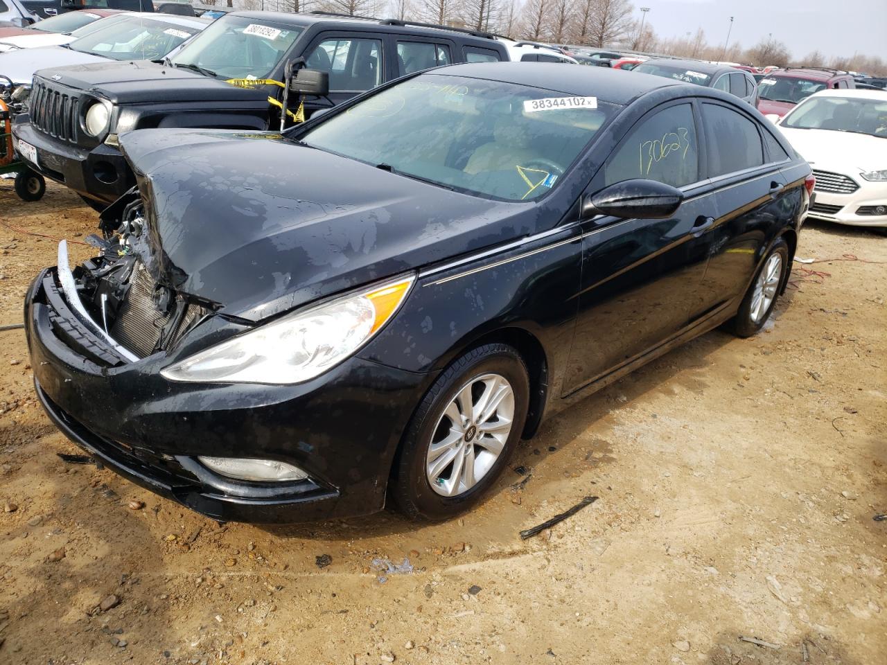 Photo 2 from auction – 2013 HYUNDAI SONATA GLS with VIN 5NPEB4AC6DH694539