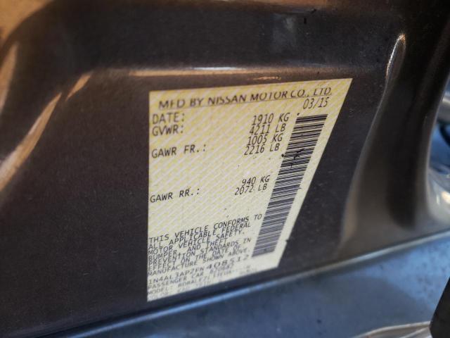 Photo 10 from auction – 2015 NISSAN ALTIMA 2.5 with VIN 1N4AL3AP2FN408512