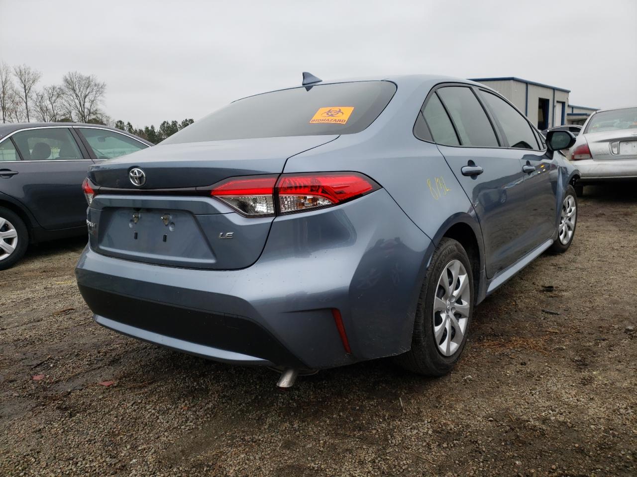 Photo 4 from auction – 2021 TOYOTA COROLLA LE with VIN JTDEPMAE4MJ189982