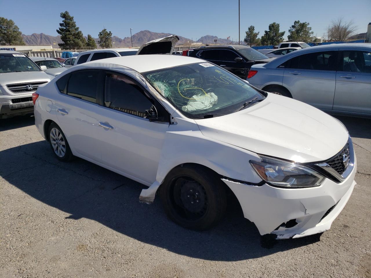 Photo 1 from auction – 2019 NISSAN SENTRA S with VIN 3N1AB7AP7KY211792