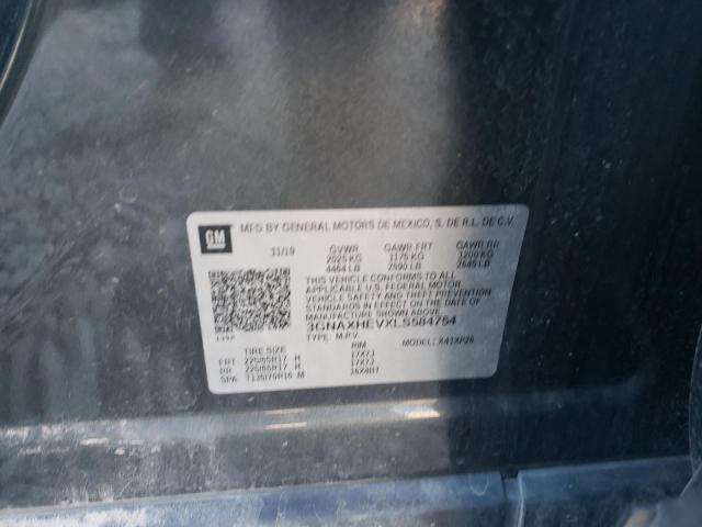 Photo 10 from auction – 2020 CHEVROLET EQUINOX LS with VIN 3GNAXHEVXLS584754