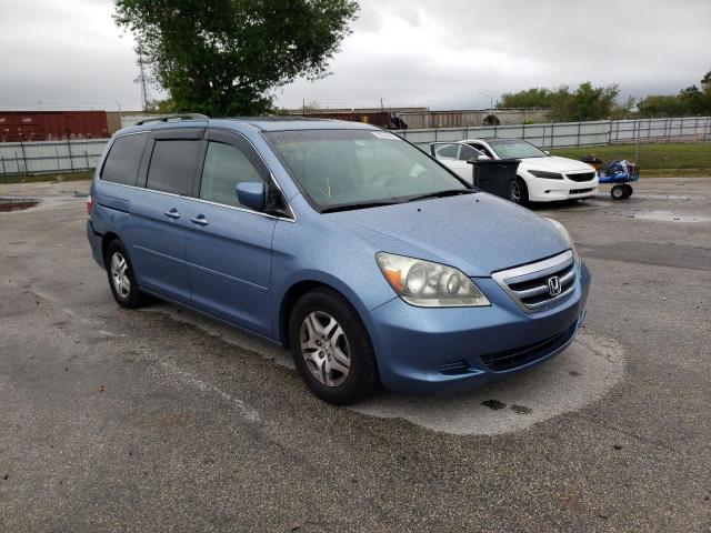 HONDA ODYSSEY EX 2007 with VIN 5FNRL38767B002025 - Photo from auction