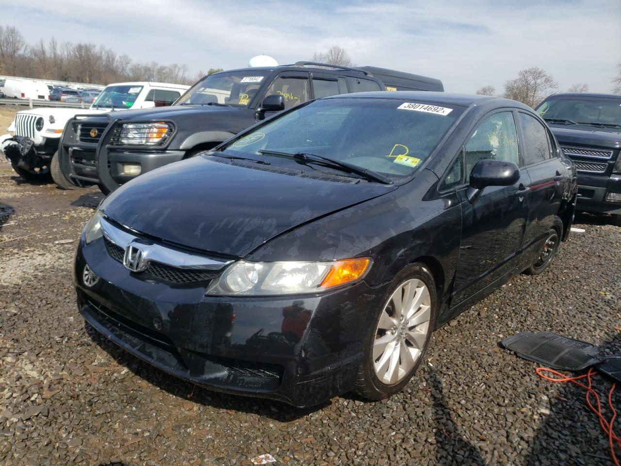 Photo 2 from auction – 2011 HONDA CIVIC LX with VIN 2HGFA1F55BH306773
