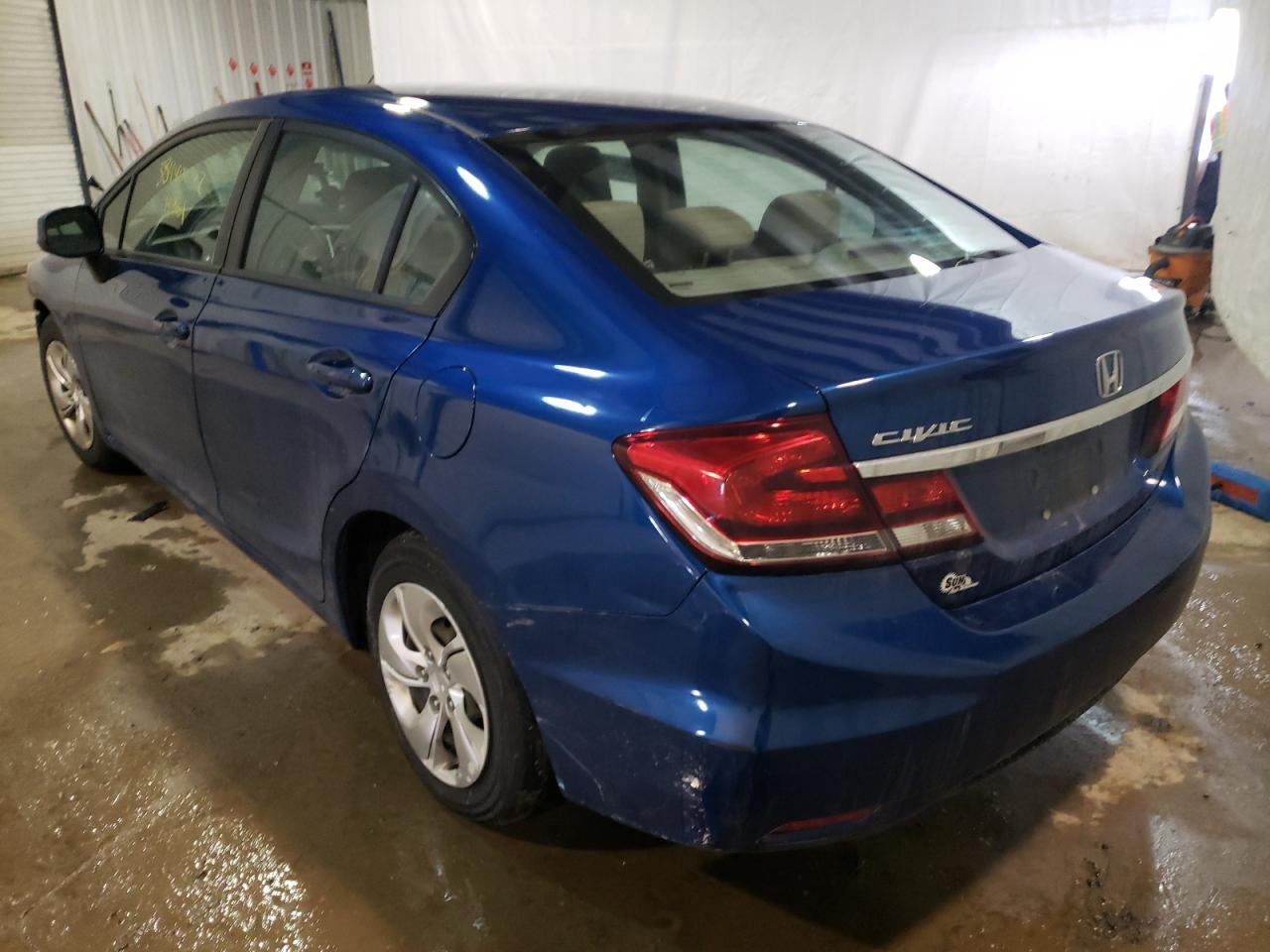 Photo 3 from auction – 2013 HONDA CIVIC LX with VIN 2HGFB2F57DH592972