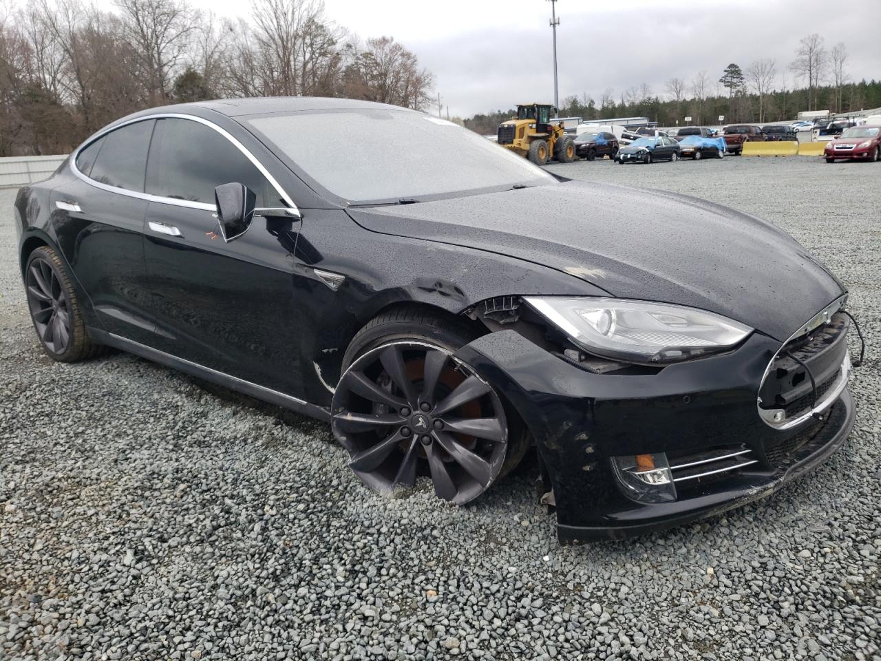 TESLA MODEL S 2014 with VIN 5YJSA1H18EFP47248 - Photo from auction