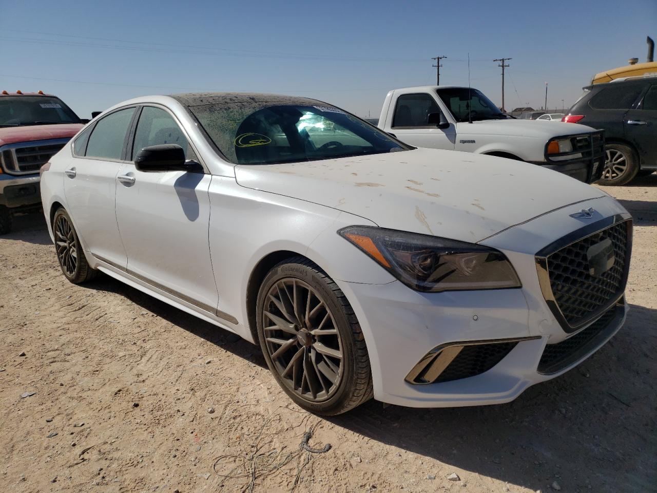 GENESIS G80 BASE 2019 with VIN KMTFN4JB9KU326931 - Photo from auction