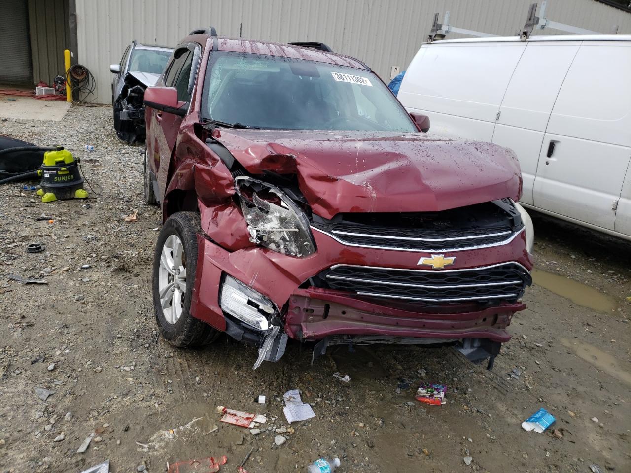 CHEVROLET EQUINOX LT 2016 with VIN 2GNALCEK7G6212975 - Photo from auction