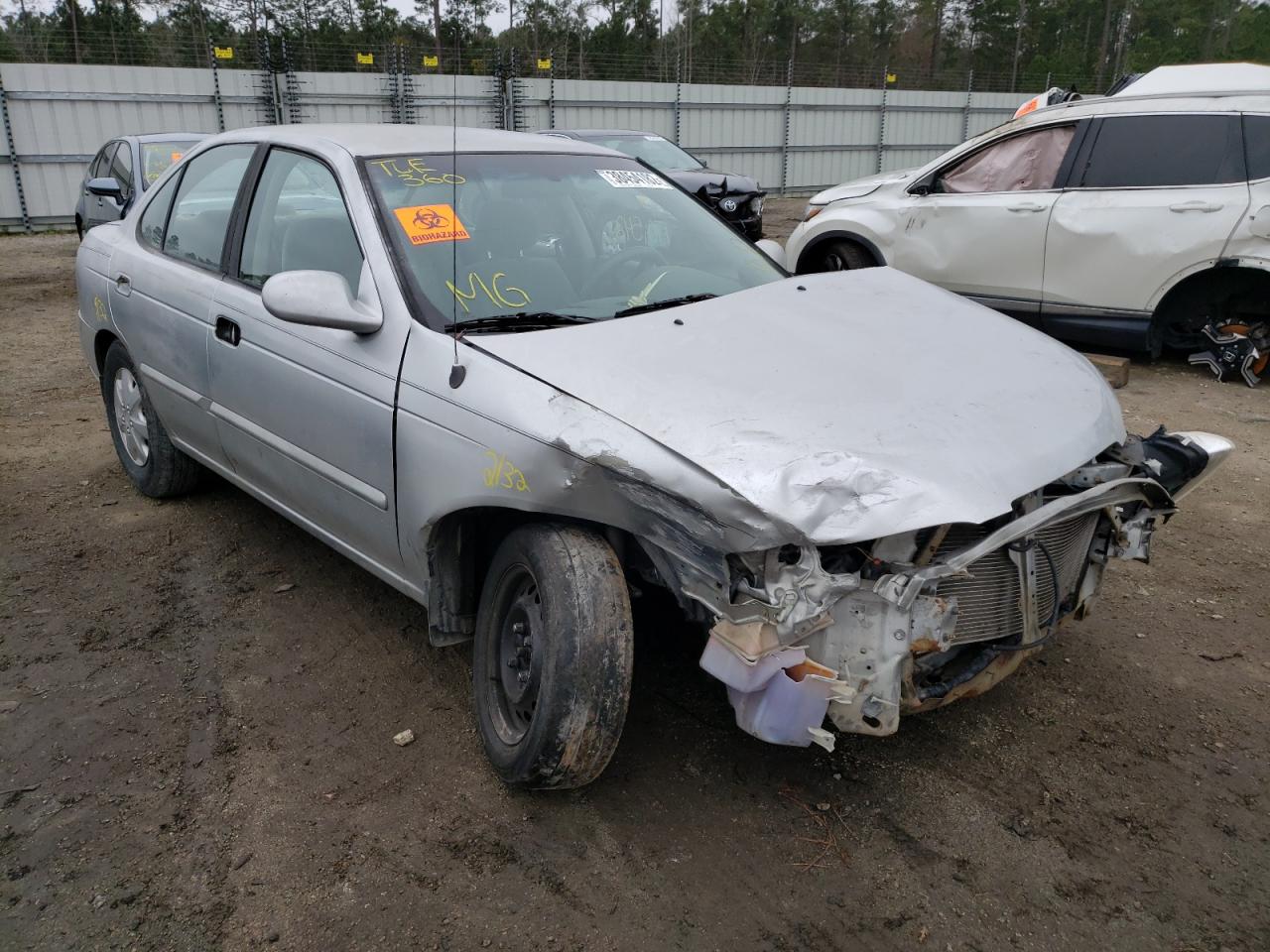 Photo 9 from auction – 2002 NISSAN SENTRA XE with VIN 3N1CB51D72L690408