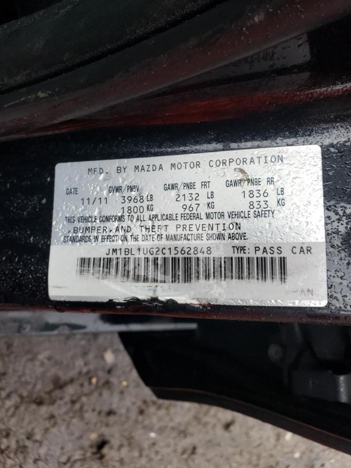 Photo 10 from auction – 2012 MAZDA 3 I with VIN JM1BL1UG2C1562848