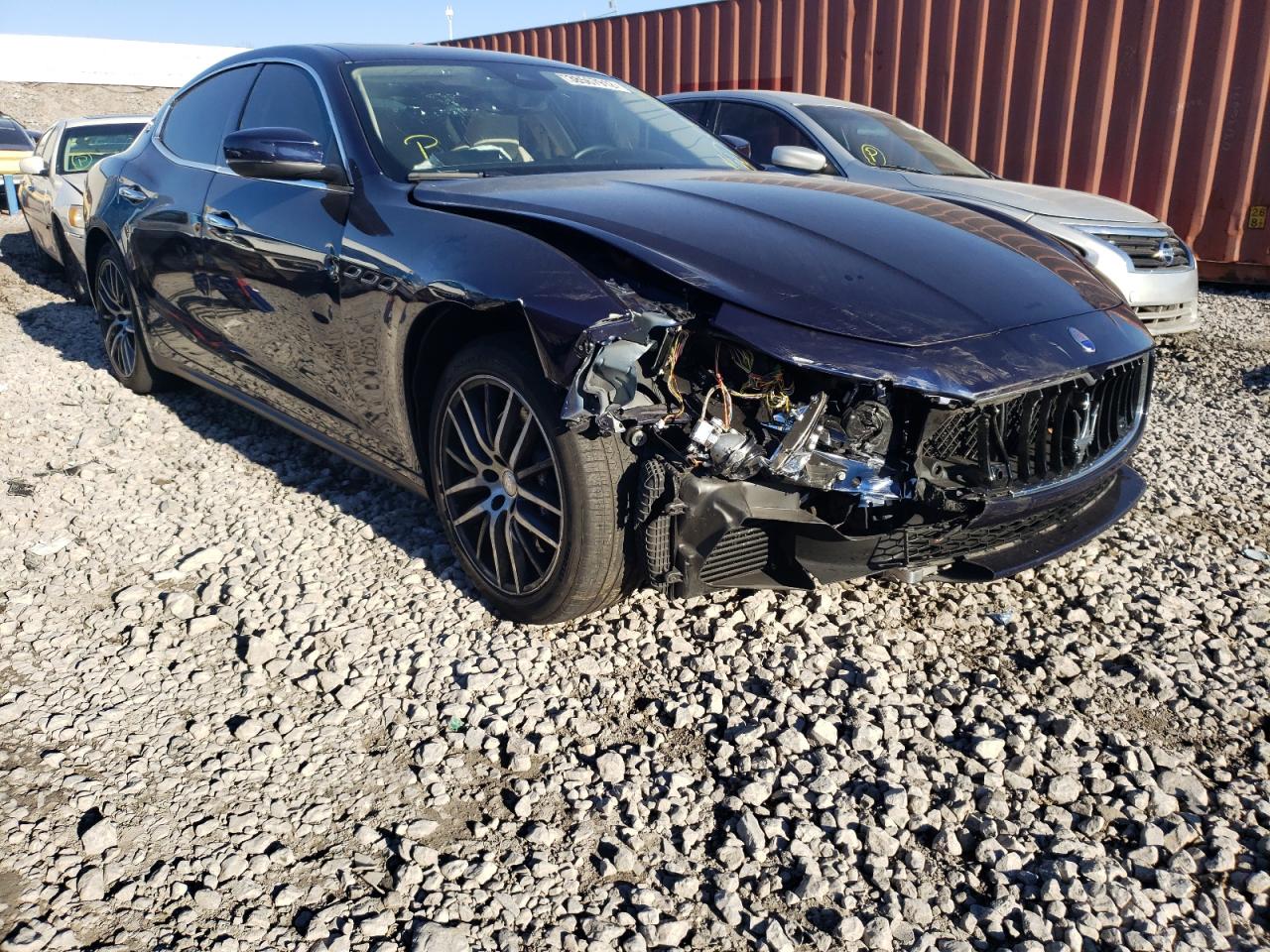 MASERATI GHIBLI S 2017 with VIN ZAM57RSS1H1238087 - Photo from auction