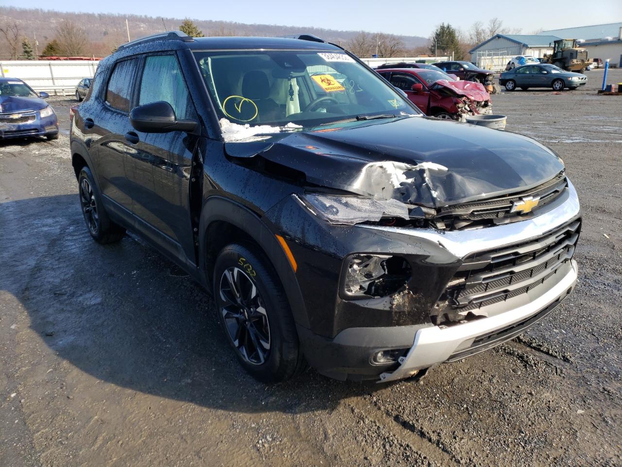 Photo 1 from auction – 2021 CHEVROLET TRAILBLAZE with VIN KL79MRSL0MB093083