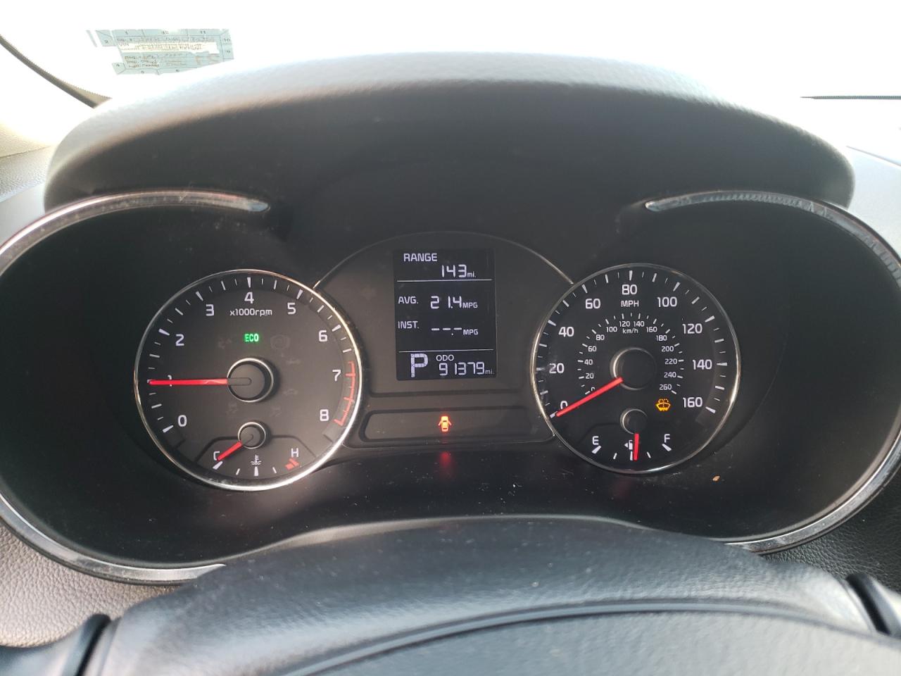 Photo 8 from auction – 2014 KIA FORTE LX with VIN KNAFK4A64E5057727