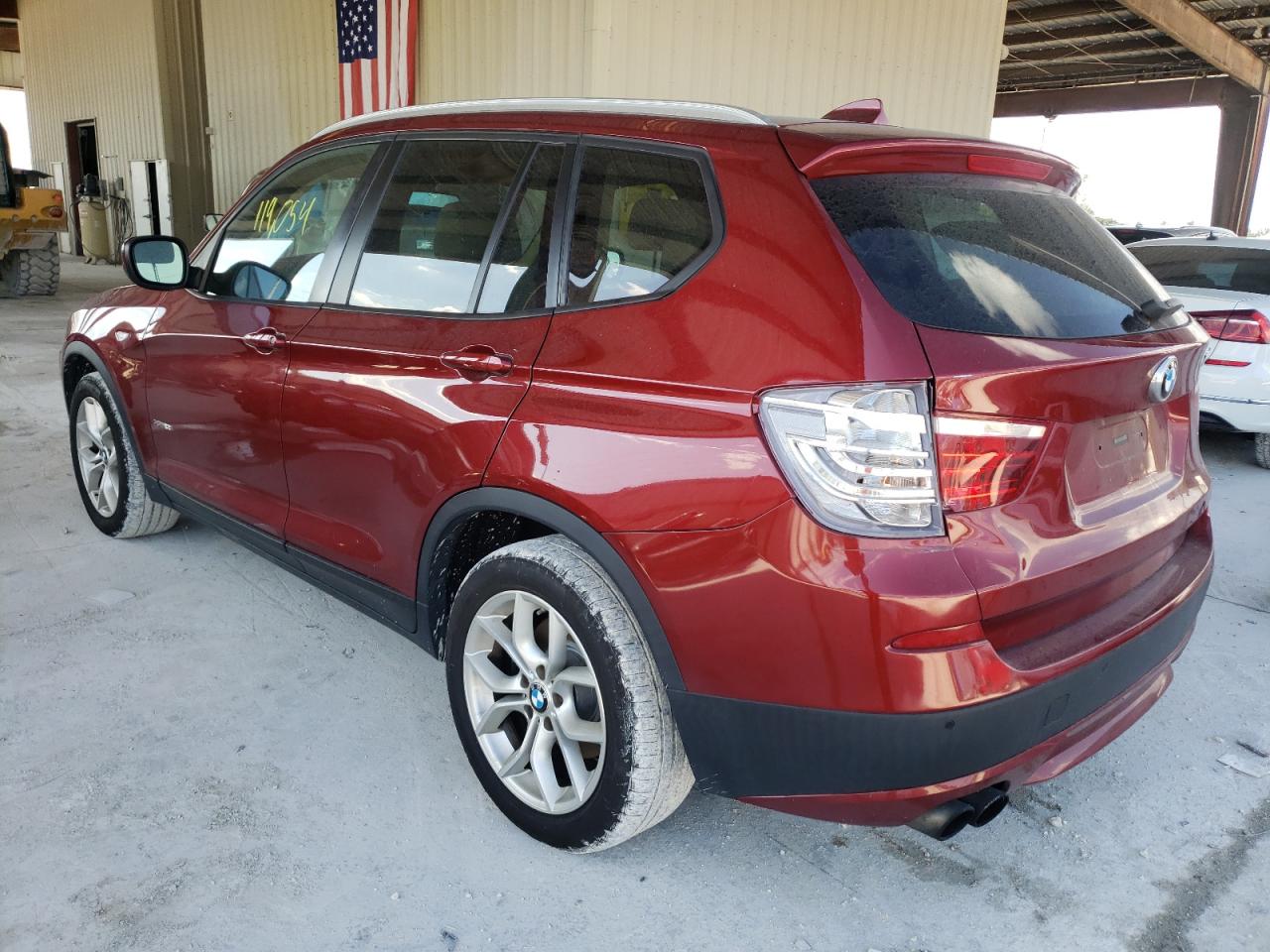 Photo 3 from auction – 2013 BMW X3 XDRIVE2 with VIN 5UXWX9C50D0A32441