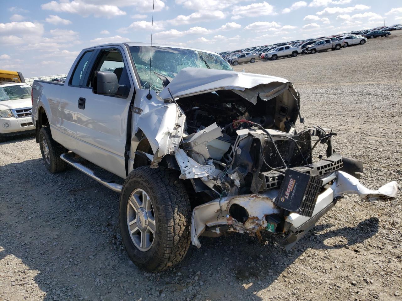 FORD F150 2008 with VIN 1FTRX14W28FB39045 - Photo from auction