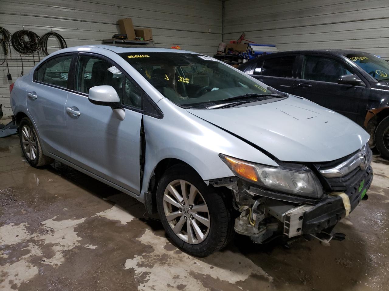 HONDA CIVIC EX 2012 with VIN 19XFB2F87CE025700 - Photo from auction