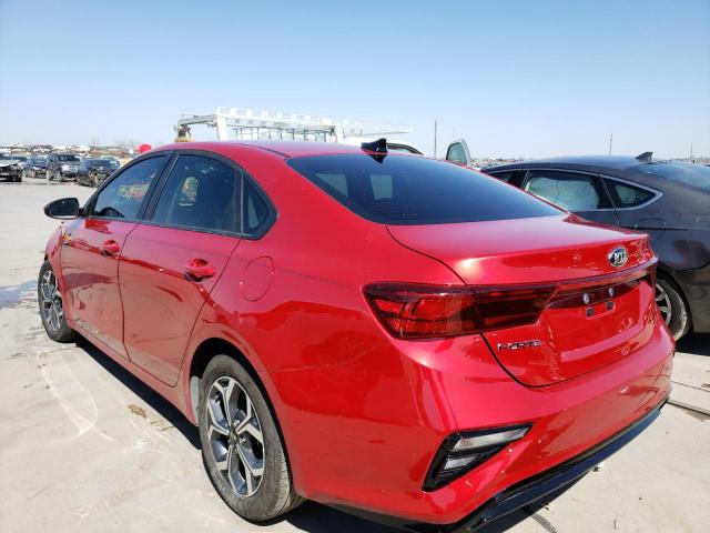 Photo 3 from auction – 2020 KIA FORTE FE with VIN 3KPF24AD5LE236426