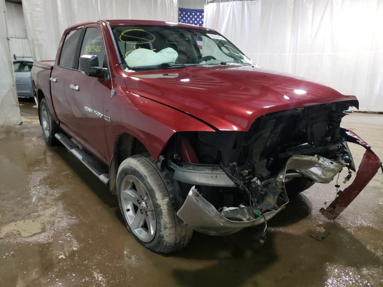 DODGE RAM 1500 S 2012 with VIN 1C6RD7LT9CS285632 - Photo from auction
