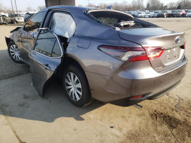 Photo 3 from auction – 2022 TOYOTA CAMRY LE with VIN 4T1C31AK8NU577266