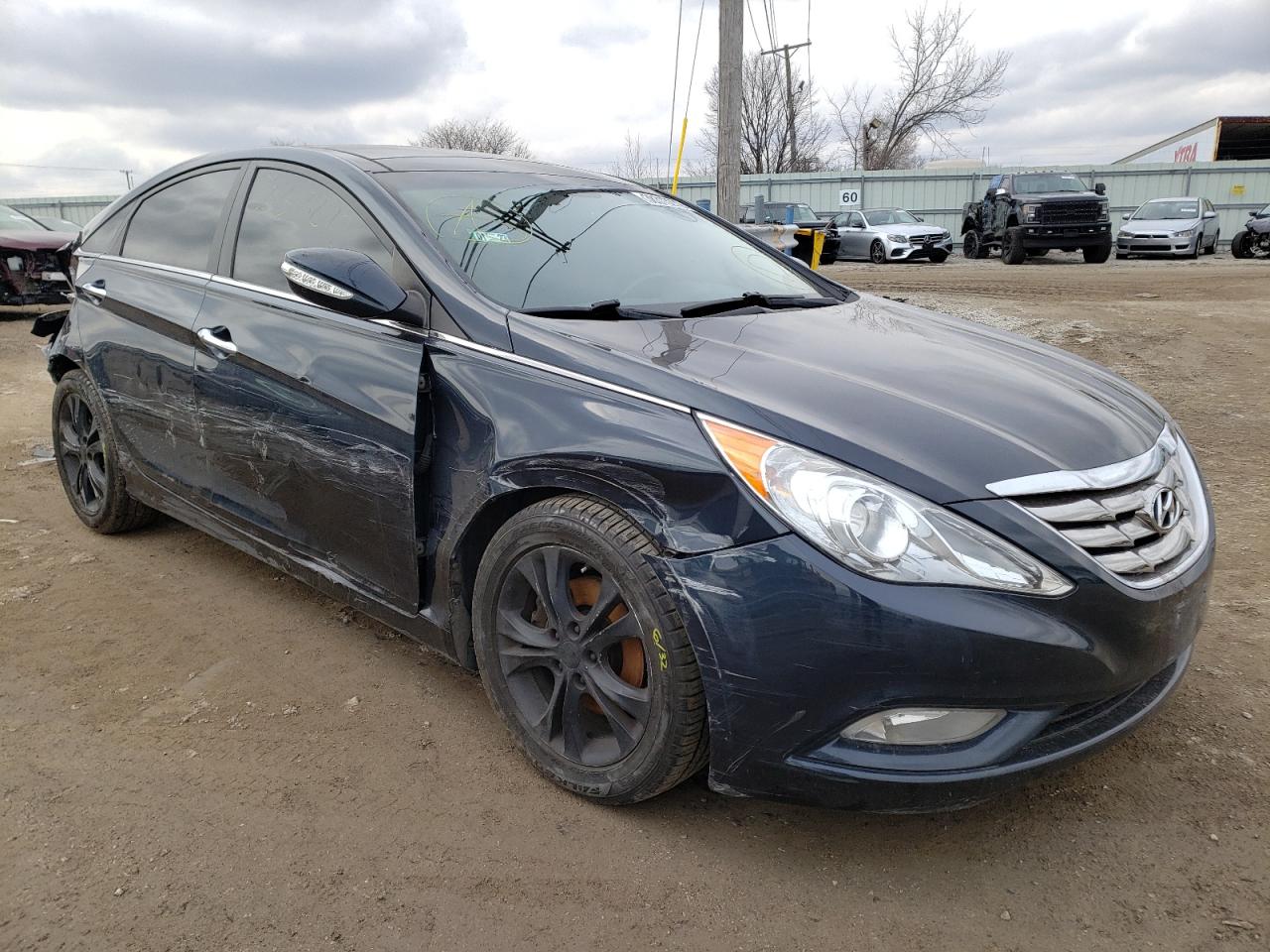 HYUNDAI SONATA SE 2012 with VIN 5NPEC4AC2CH399725 - Photo from auction