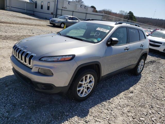 Photo 2 from auction – 2016 JEEP CHEROKEE S with VIN 1C4PJMAB2GW359960