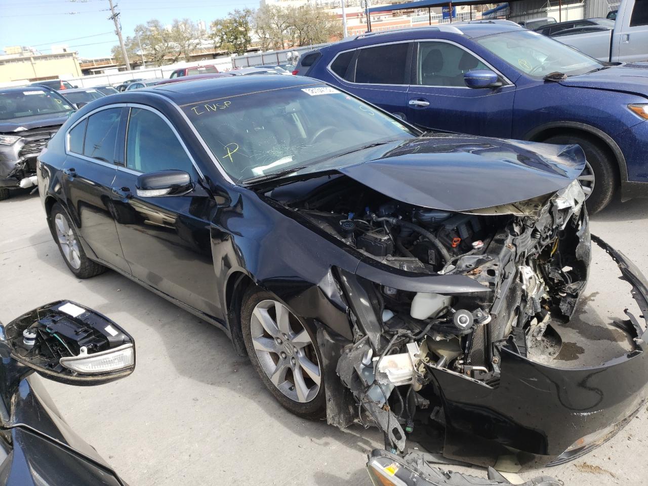 ACURA TL 2012 with VIN 19UUA8F53CA004608 - Photo from auction