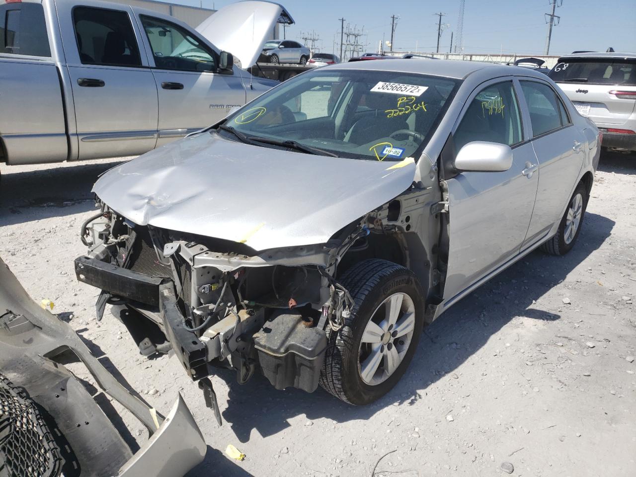 Photo 2 from auction – 2010 TOYOTA COROLLA BA with VIN 1NXBU4EE4AZ222264