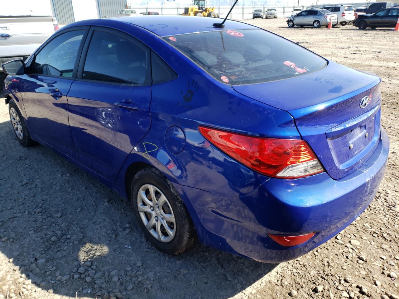 Photo 3 from auction – 2012 HYUNDAI ACCENT GLS with VIN KMHCT4AE9CU148680