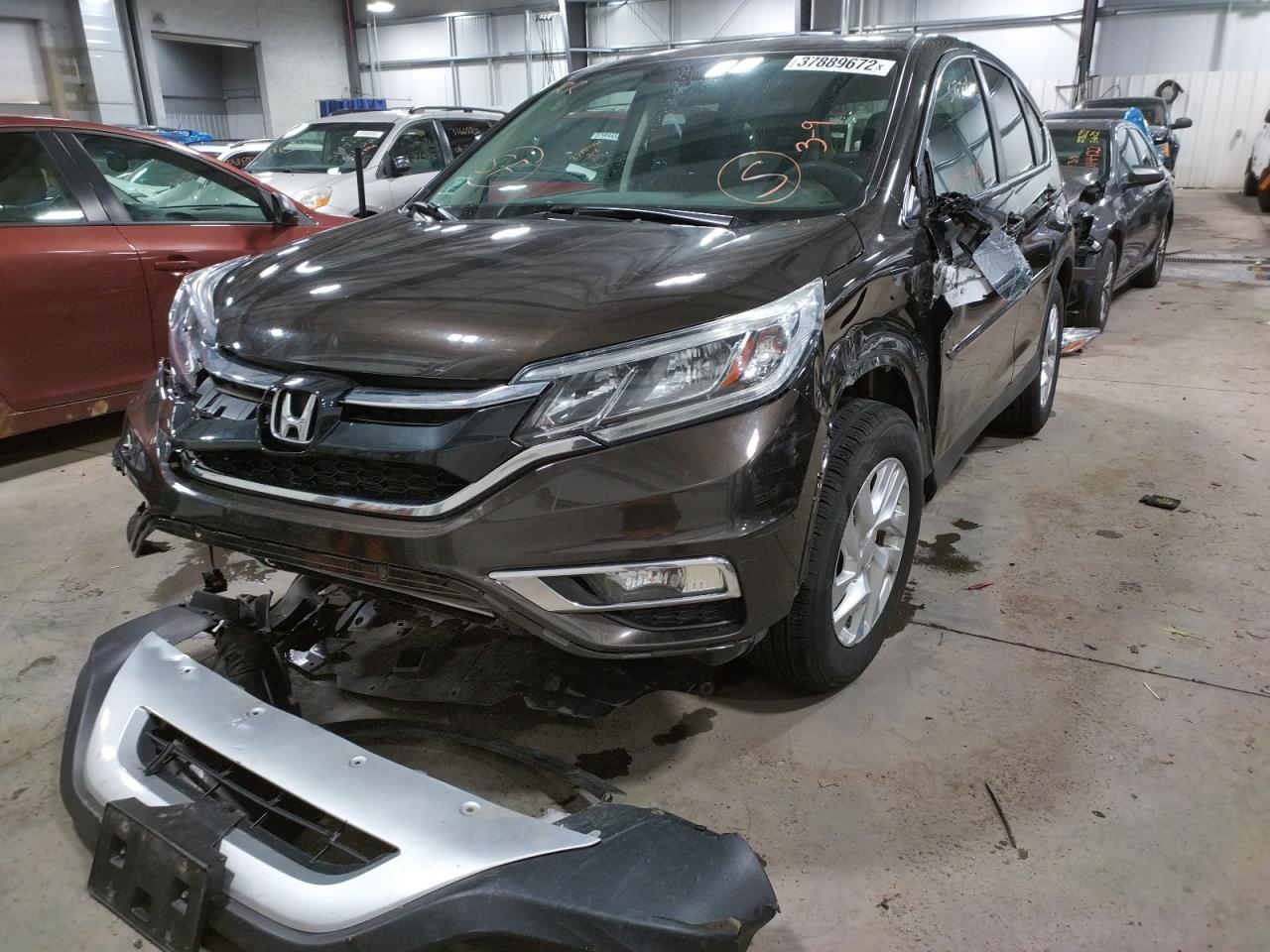 Photo 2 from auction – 2016 HONDA CR-V EX with VIN 5J6RM4H59GL049087