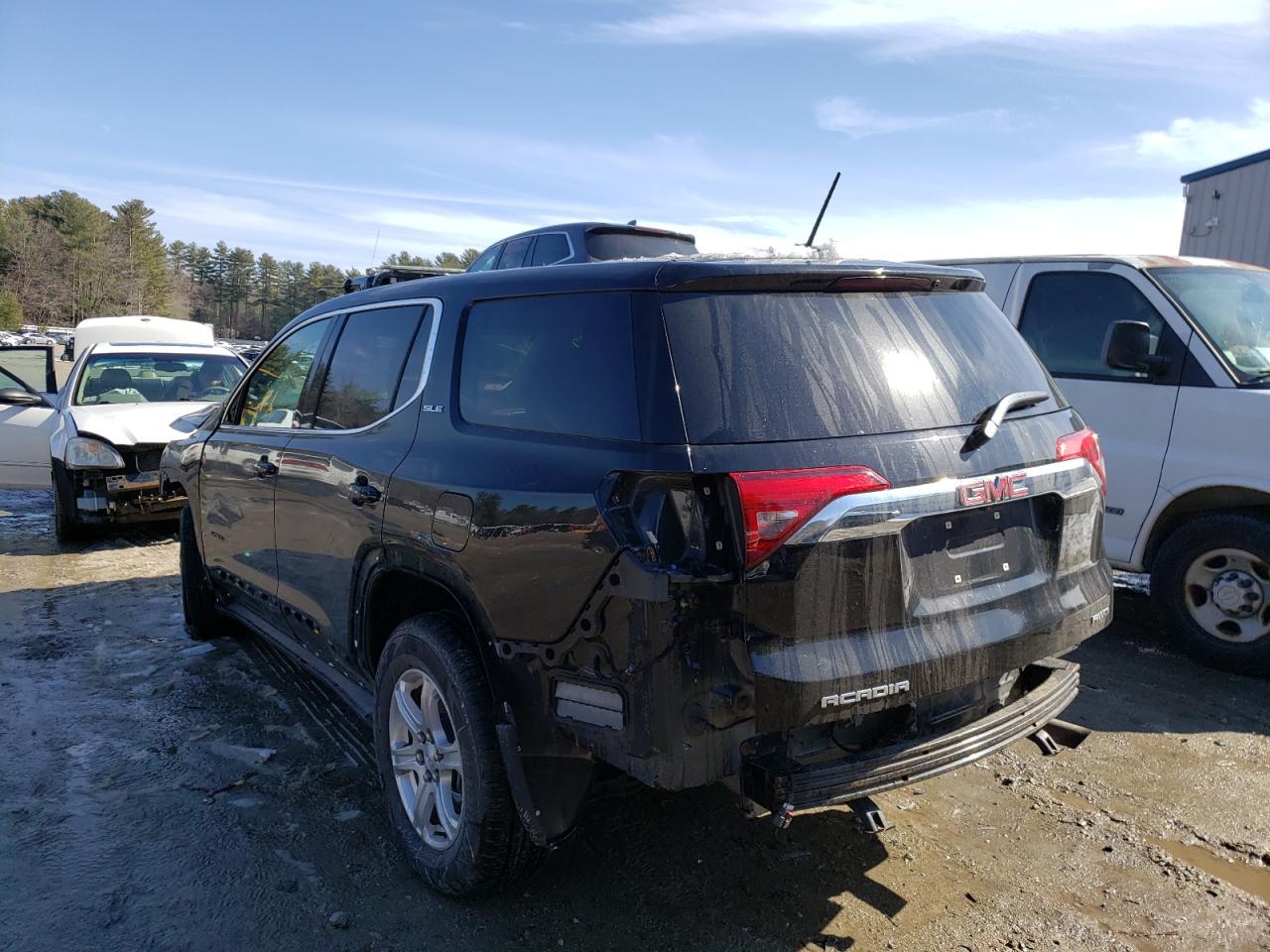 Photo 3 from auction – 2018 GMC ACADIA SLE with VIN 1GKKNRLAXJZ164473