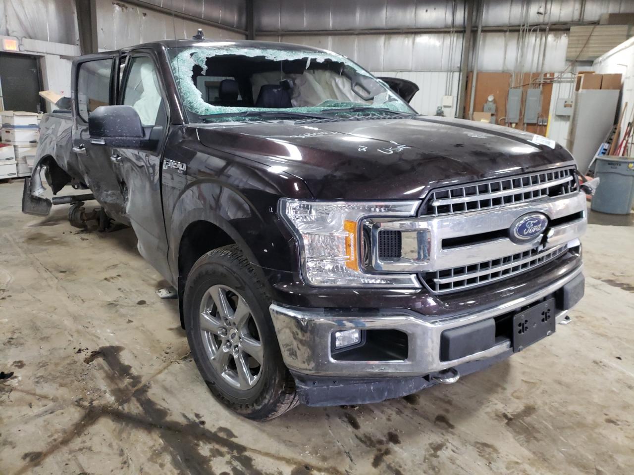 FORD F150 SUPER 2018 with VIN 1FTEW1EP0JFC14985 - Photo from auction