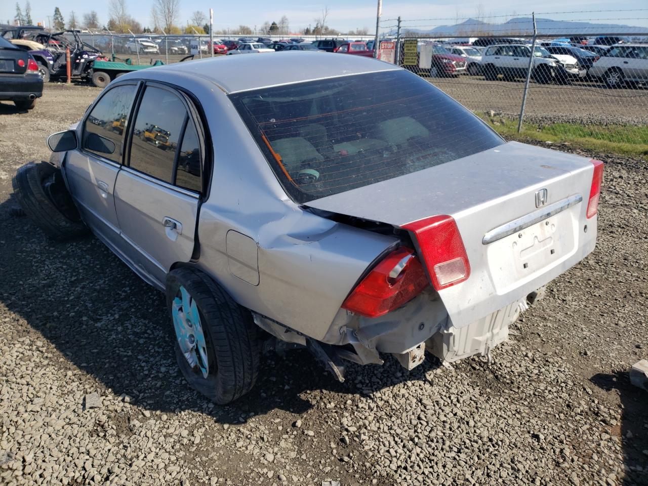 Photo 3 from auction – 2002 HONDA CIVIC EX with VIN JHMES26762S002972