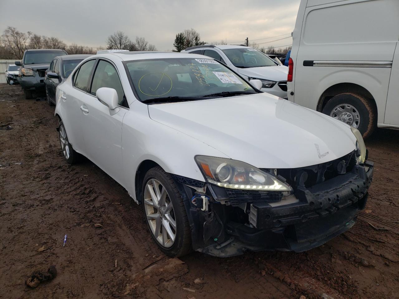 LEXUS IS 250 2012 with VIN JTHCF5C23C5058227 - Photo from auction