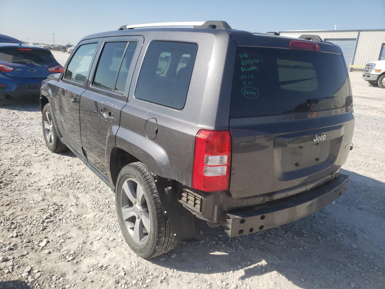 Photo 3 from auction – 2016 JEEP PATRIOT LA with VIN 1C4NJPFA0GD741358
