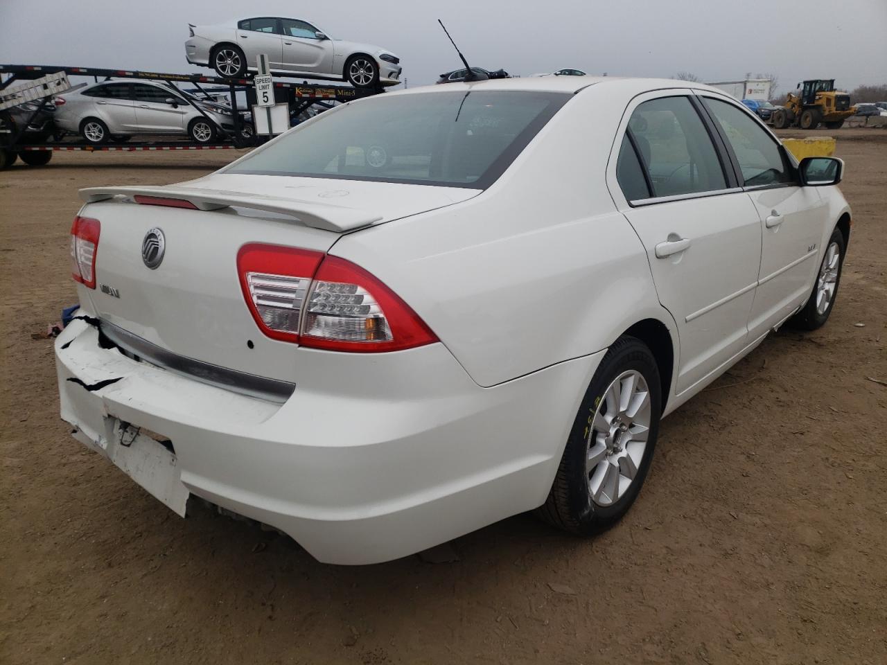 Photo 4 from auction – 2008 MERCURY MILAN with VIN 3MEHM07Z78R642754