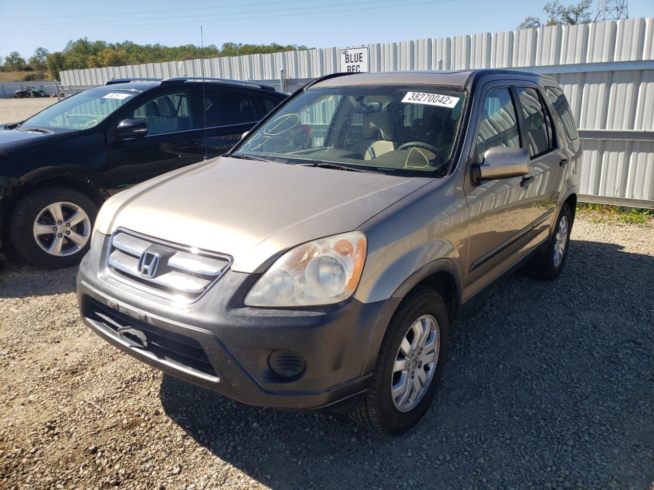 Photo 2 from auction – 2005 HONDA CR-V EX with VIN JHLRD78895C059376