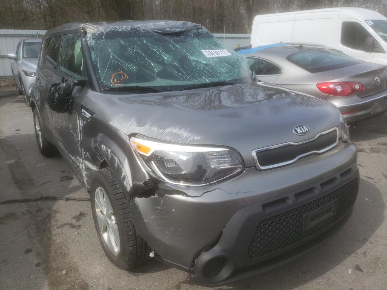 KIA SOUL 2016 with VIN KNDJN2A24G7406740 - Photo from auction
