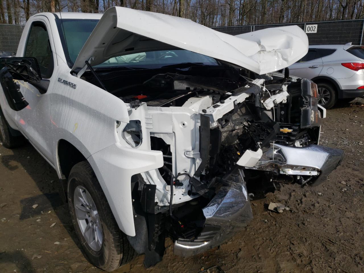 Photo 9 from auction – 2021 CHEVROLET SILVERADO with VIN 3GCNWAEF4MG400152