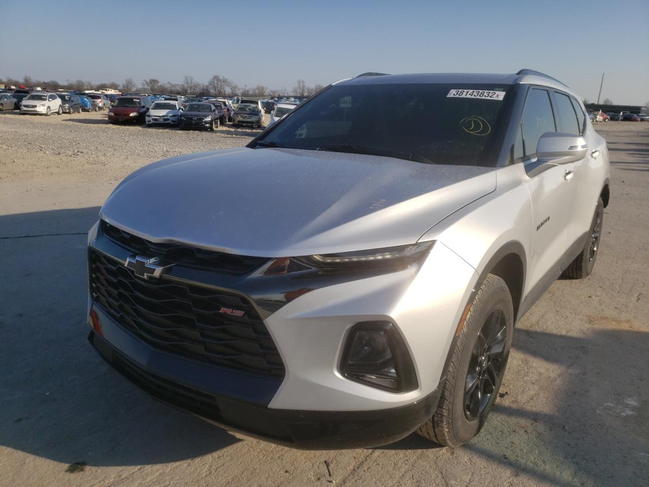 Photo 2 from auction – 2021 CHEVROLET BLAZER RS with VIN 3GNKBERS0MS548378
