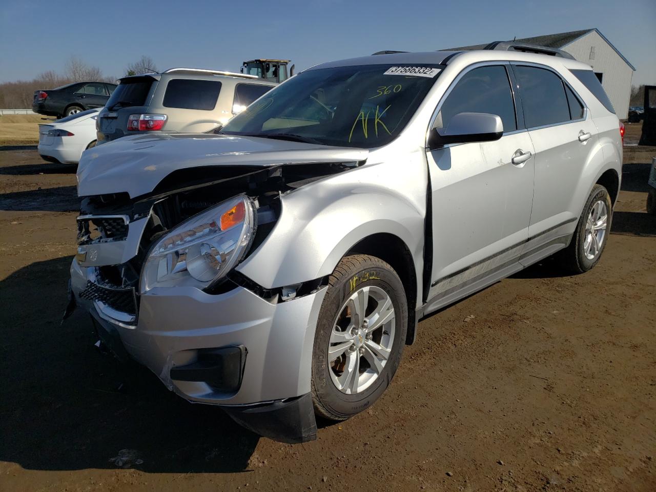 Photo 2 from auction – 2013 CHEVROLET EQUINOX LT with VIN 2GNALDEK6D6302295