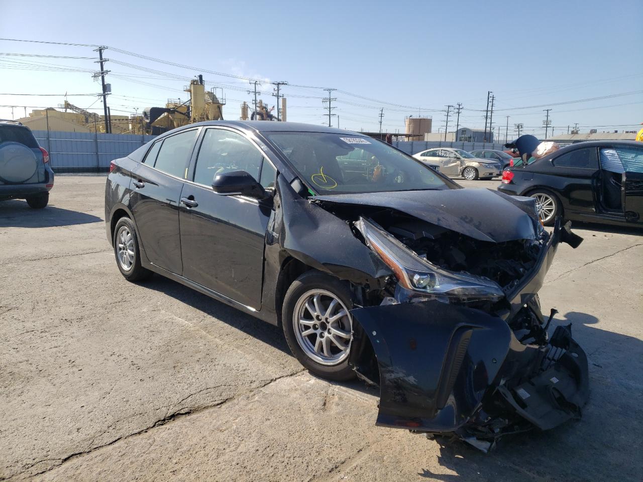 TOYOTA PRIUS 2019 with VIN JTDKARFU3K3081890 - Photo from auction