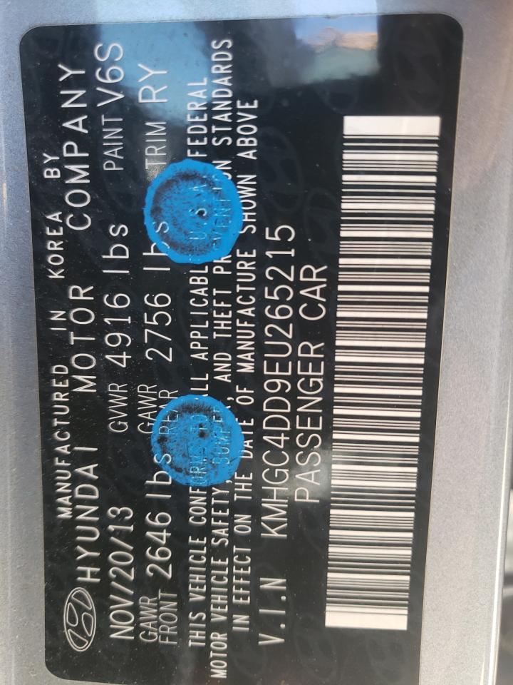 Photo 10 from auction – 2014 HYUNDAI GENESIS 3. with VIN KMHGC4DD9EU265215